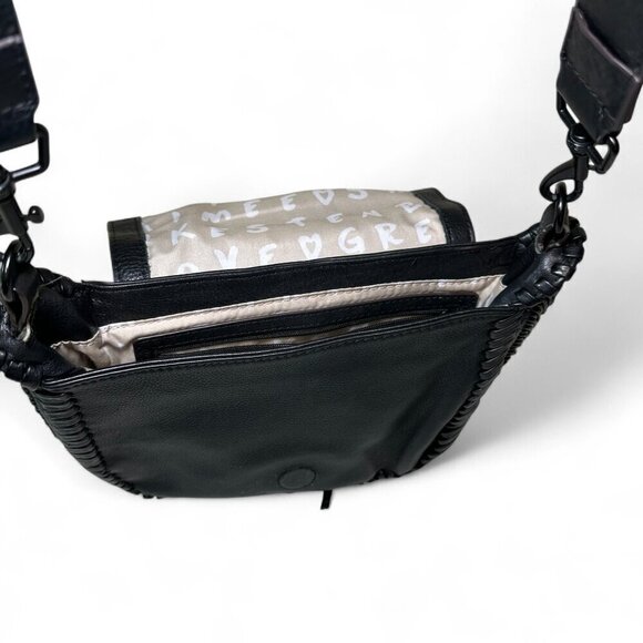 Aimee Kestenberg All For Love Saddle Crossbody - Black - Picture 9 of 16